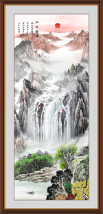 玄关山水画
