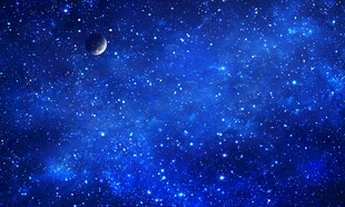 蓝色星空