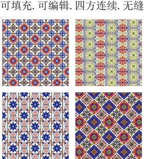 曼荼罗图案 摩洛哥图案 