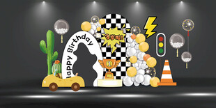 汽车宝宝生日宴