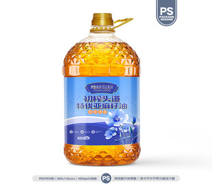 亚麻籽油包装 胡麻油标签