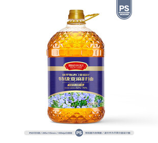 亚麻籽油包装 胡麻油标签