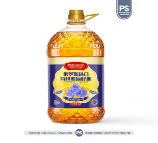 亚麻籽油包装 胡麻油标签