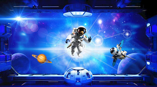 宇宙星空太空舱