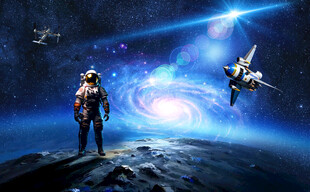 宇宙星空宇航员