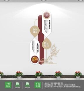 古典中医养生文化墙