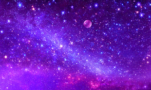 紫色星空背景