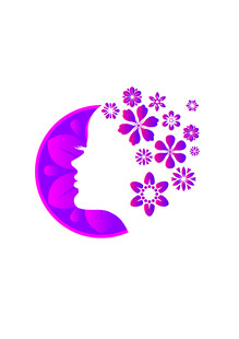 女生侧脸轮廓艺术