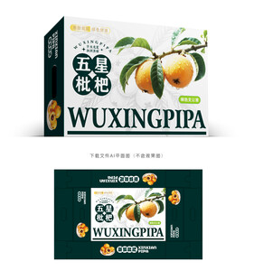 五星枇杷包装