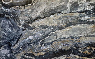 岩石上的独特纹理图案