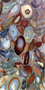 半宝石红玛瑙大理石