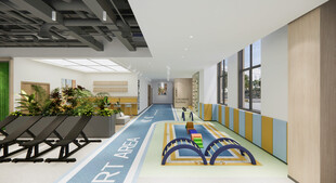 室内儿童游乐健身空间