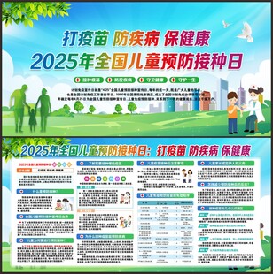 2025年儿童预防接种日
