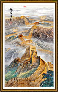 锦绣山河玄关画