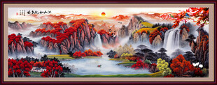客厅山水画