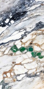 绿宝石镶嵌大理石纹理