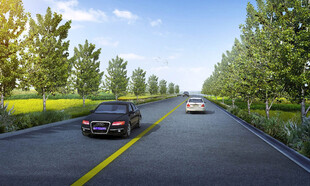 乡野道路效果图