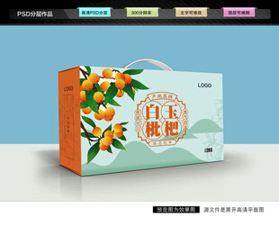 枇杷包装 水果礼盒