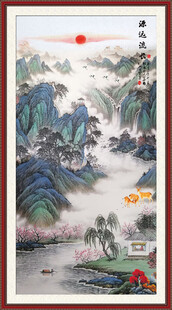 国画山水国画