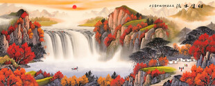 鸿运当头国画