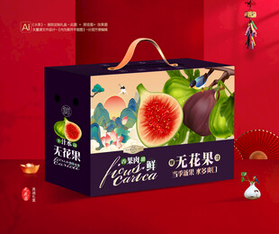 无花果包装 映日果礼盒