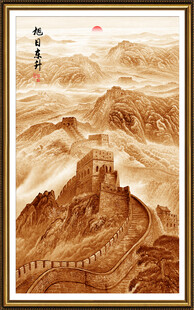 长城玄关装饰画