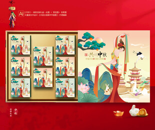 月饼包装 中秋礼盒