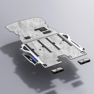 GL8 地板改装渲染图