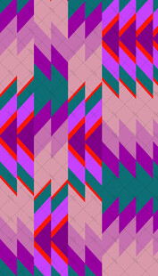 多彩几何图案背景纹理