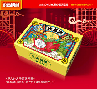 火龙果包装 水果礼盒