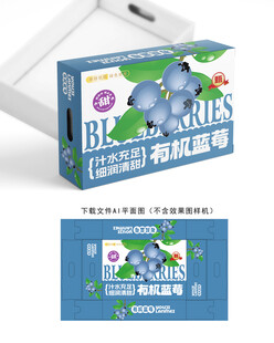 蓝莓彩盒