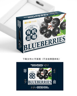 蓝莓彩盒