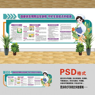 预防出生缺陷文化墙