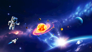 宇宙星空银河系