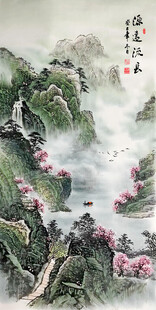 风景如画客厅山水画