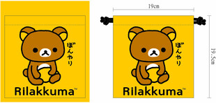 小熊束口袋设计稿