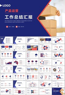 物流运输快递行业总结计划PPT