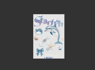 手绘风格Starfin插画作品