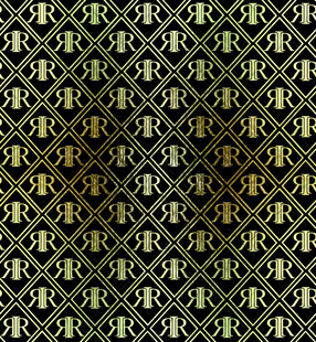 黑金几何花纹图案背景