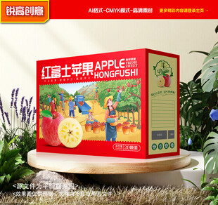 苹果包装 水果礼盒