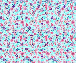 多彩几何图案背景纹理