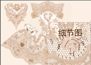 精美刺绣细节图