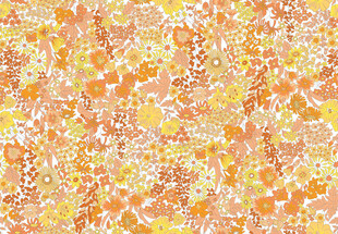 橙黄色抽象花纹图案