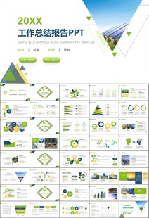 太阳能清洁能源光伏产业PPT