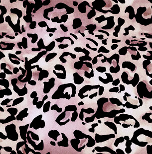 粉色豹纹图案布料