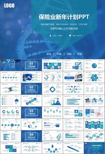 医疗卫生生业总结计划汇报PPT