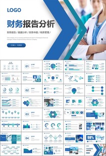 医疗卫生生业总结计划汇报PPT