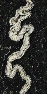 蜿蜒银蛇纹理大理石