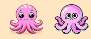 可爱卡通章鱼形象设计