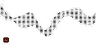 飘动的银色丝带